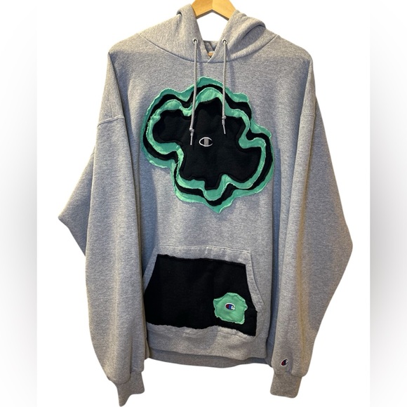 Upcycled Champion Hoodie - Picture 2 of 4